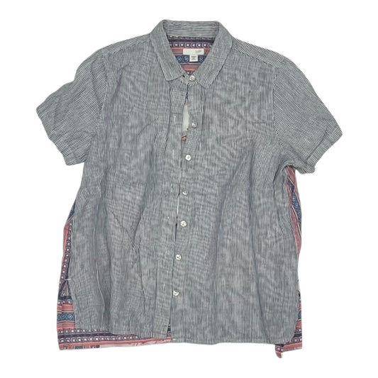 Top Ss By J. Jill In Blue & White, Size:Xsp