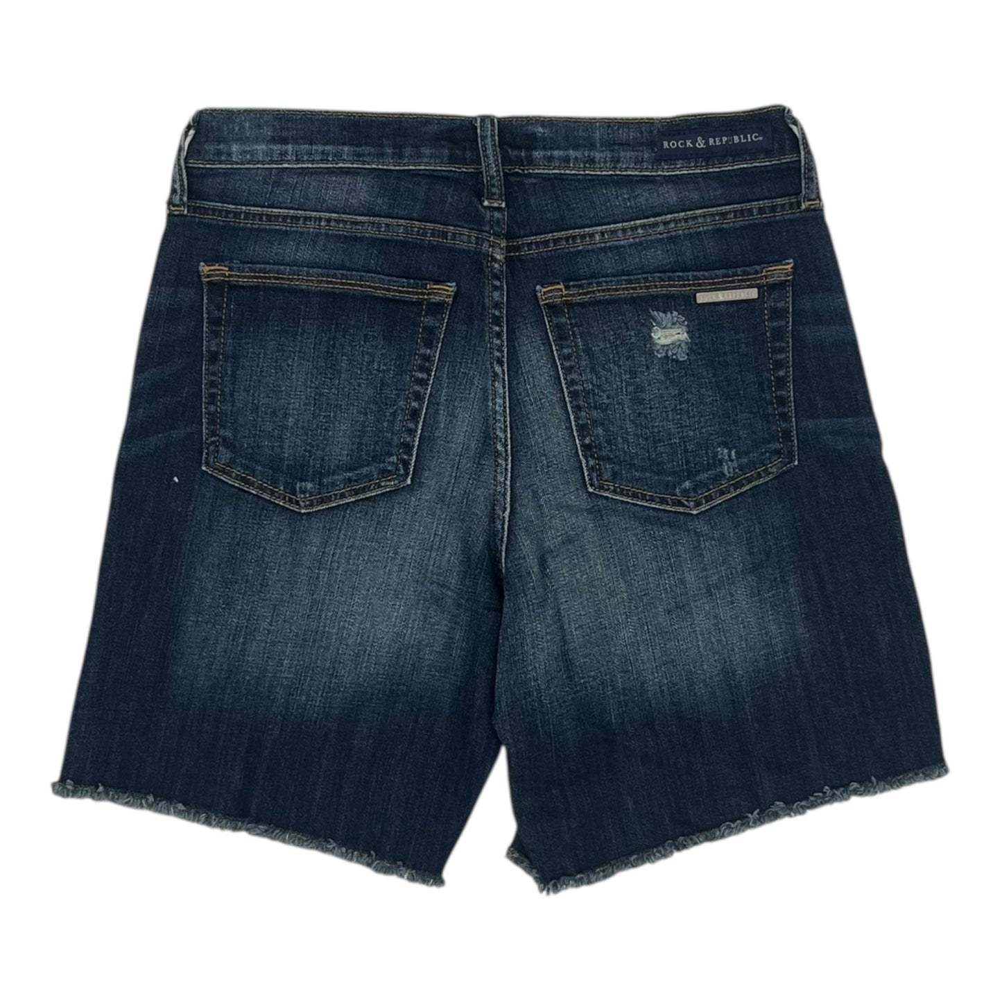 Shorts By Rock And Republic In Blue Denim, Size:10