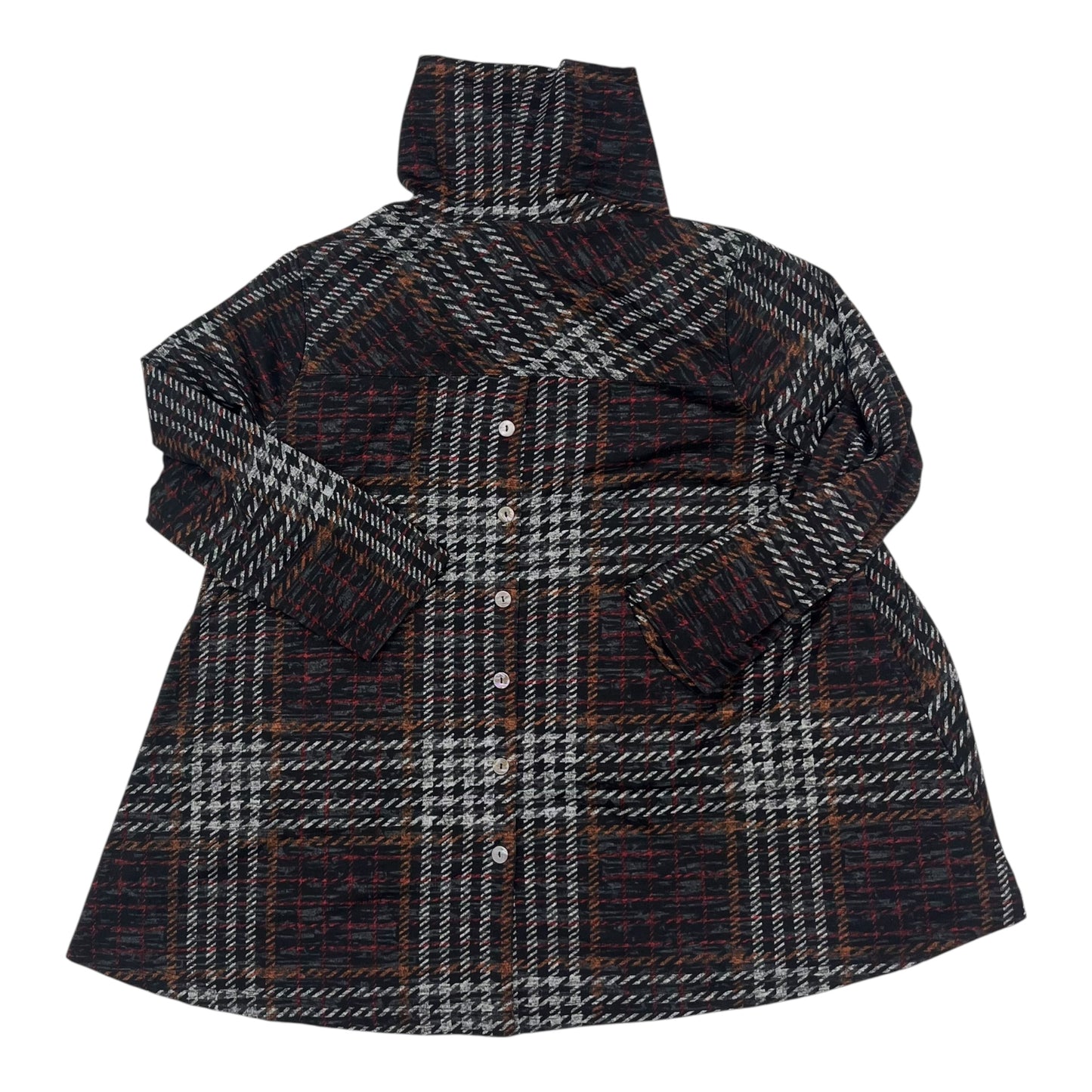 Top Ls By John Mark In Black, Size:1X