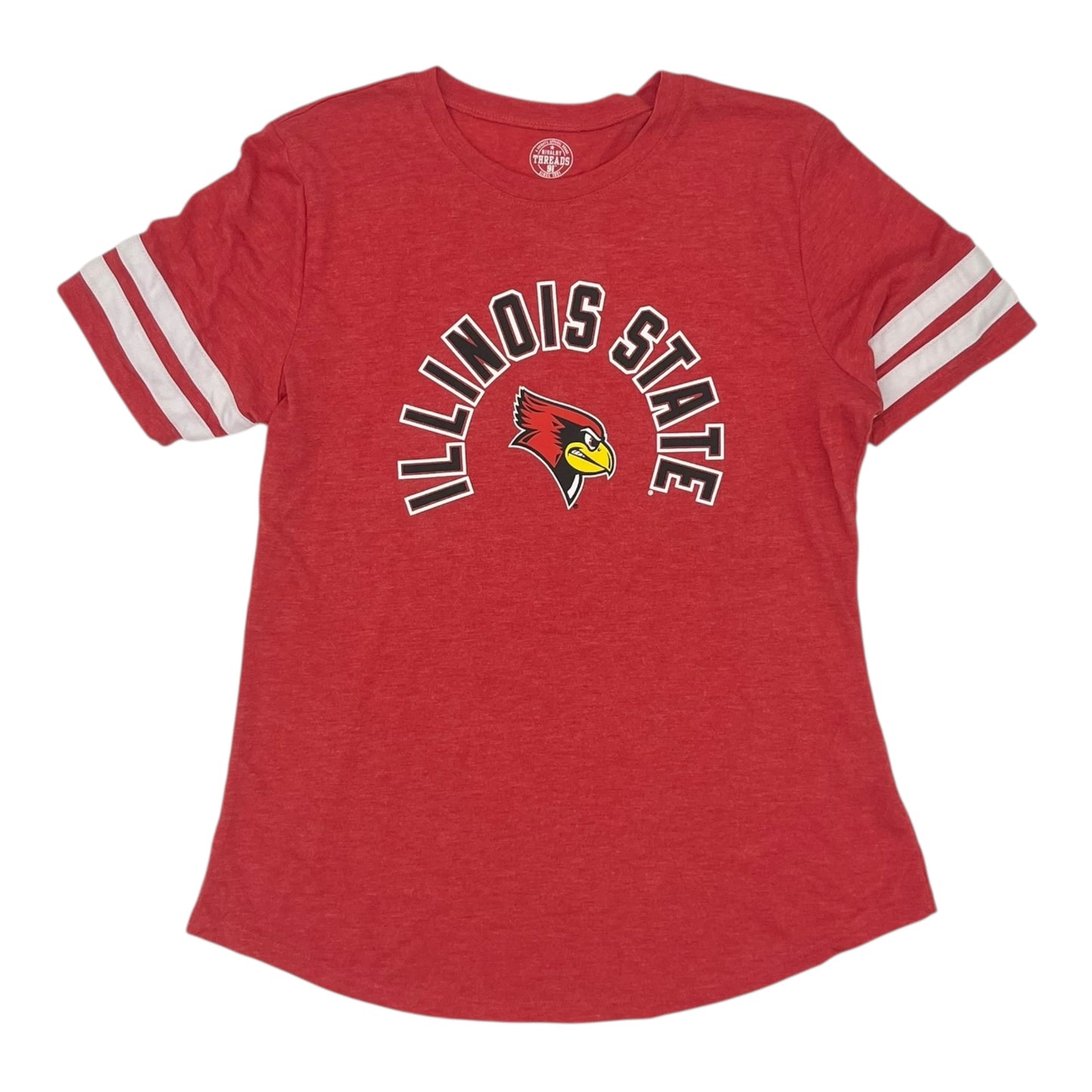 Athletic Top Ss By Clothes Mentor In Red, Size:L