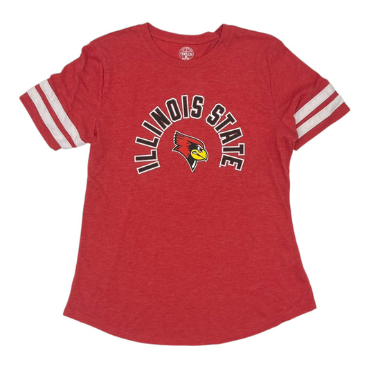 Athletic Top Ss By Clothes Mentor In Red, Size:L