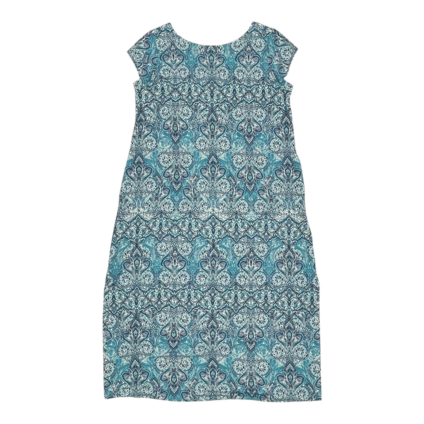 DRESS CASUAL MIDI by J. JILL In TEAL, Size: MP
