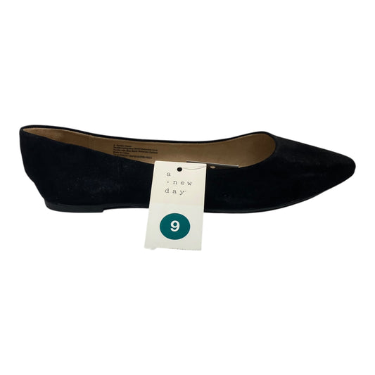 Shoes Flats By A New Day In Black, Size:9