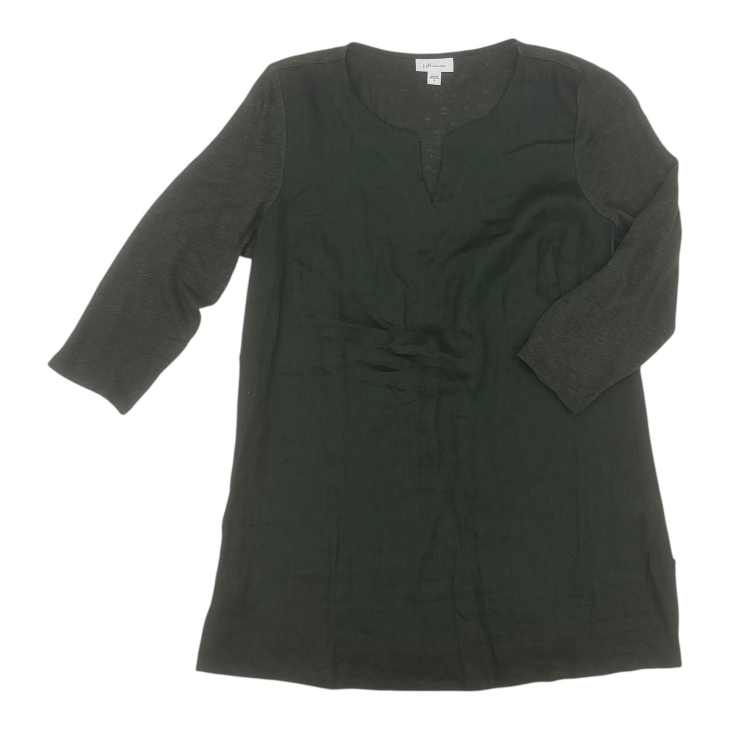 Top 3/4 Sleeve By J. Jill In Green, Size:S