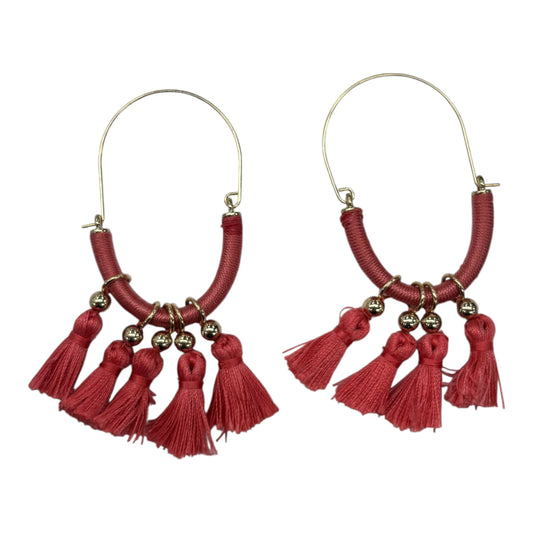 EARRINGS DANGLE/DROP by    CLOTHES MENTOR In RED