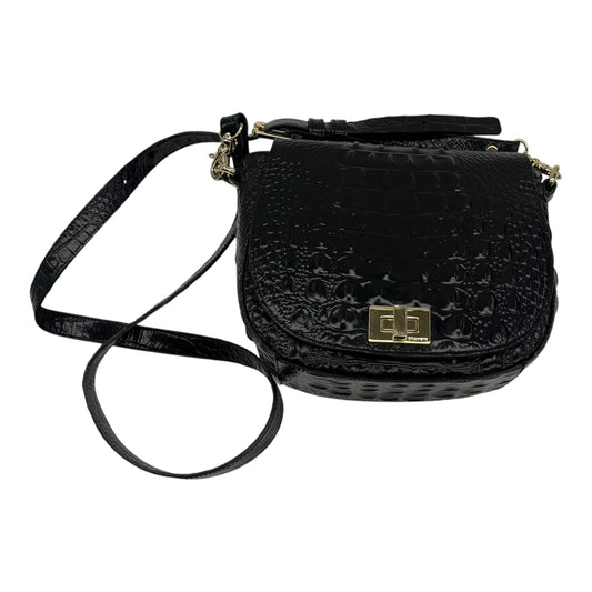 Crossbody Designer By Brahmin In Black, Size:Medium