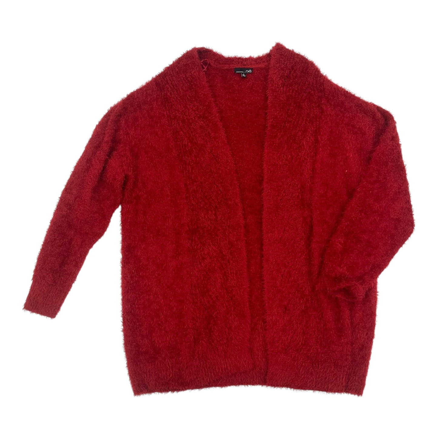Sweater Cardigan By Rxb In Red, Size:Xl