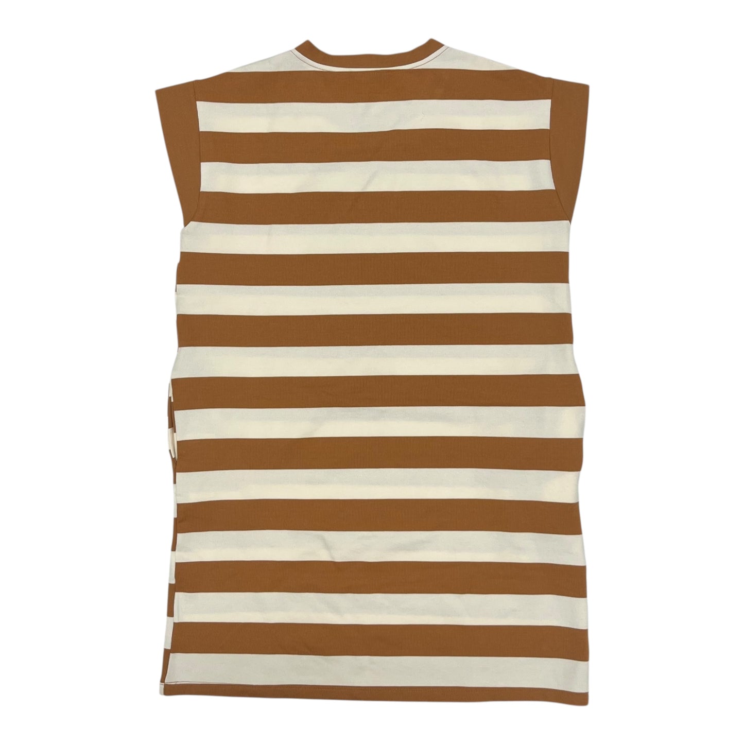 Dress Casual Short By Cato In Brown & White, Size:M