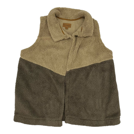 Vest Faux Fur & Sherpa By Koolaburra By Ugg In Brown, Size:1X