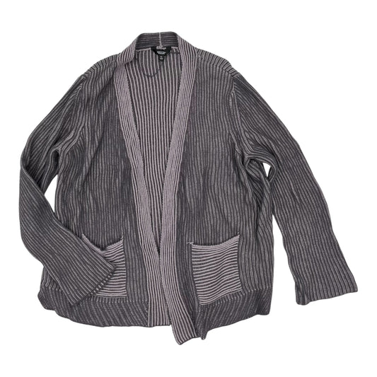 SWEATER CARDIGAN by SIMPLY VERA In GREY, Size: XL