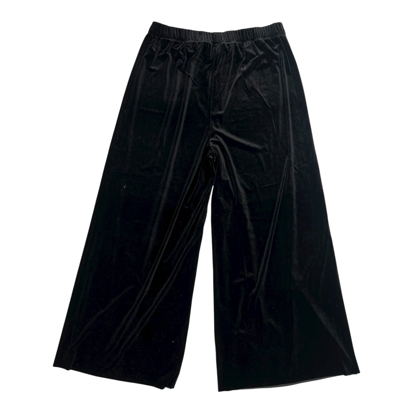 Pants Wide Leg By Zenana In Black, Size:2X