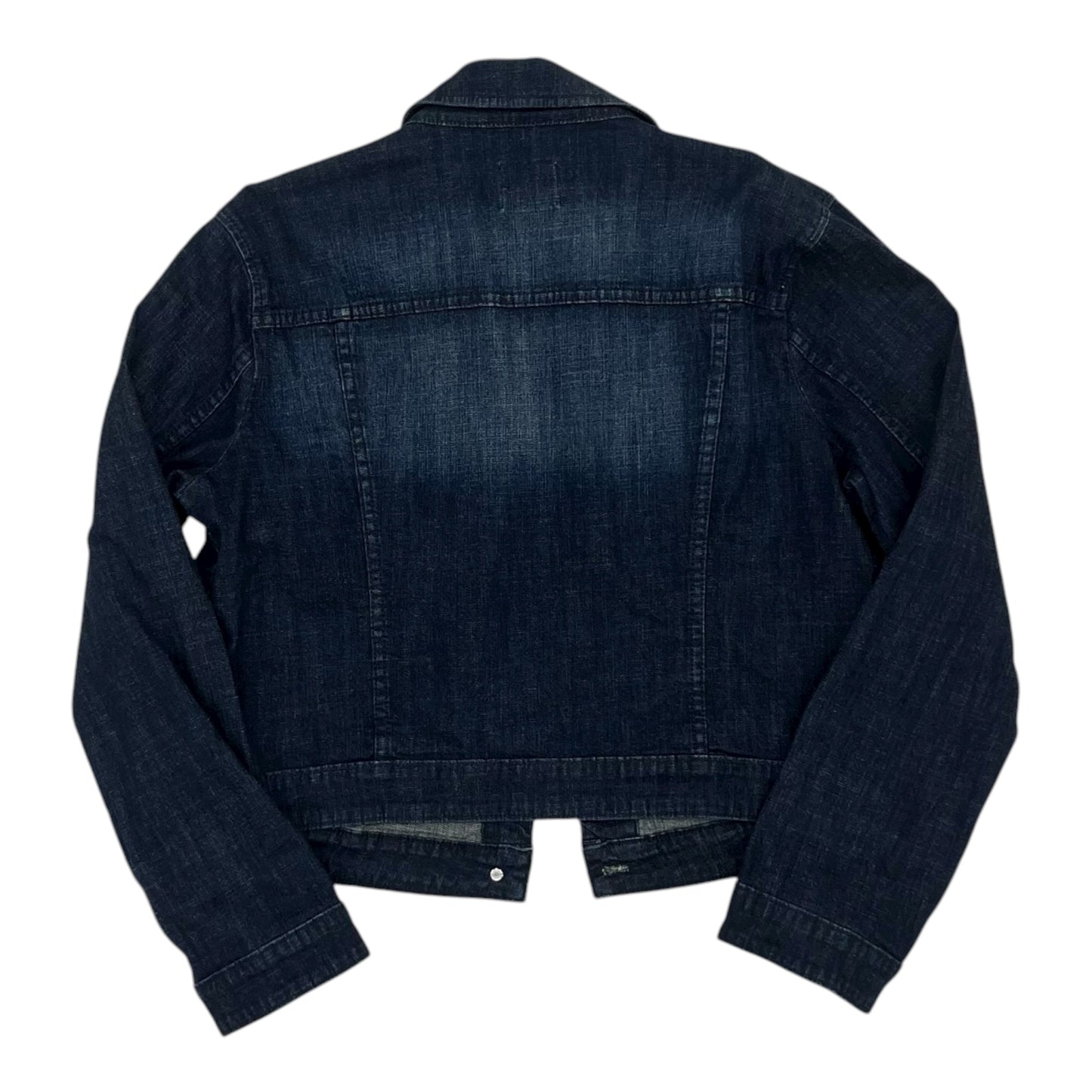 Jacket Denim By Elle In Blue Denim, Size:Xl