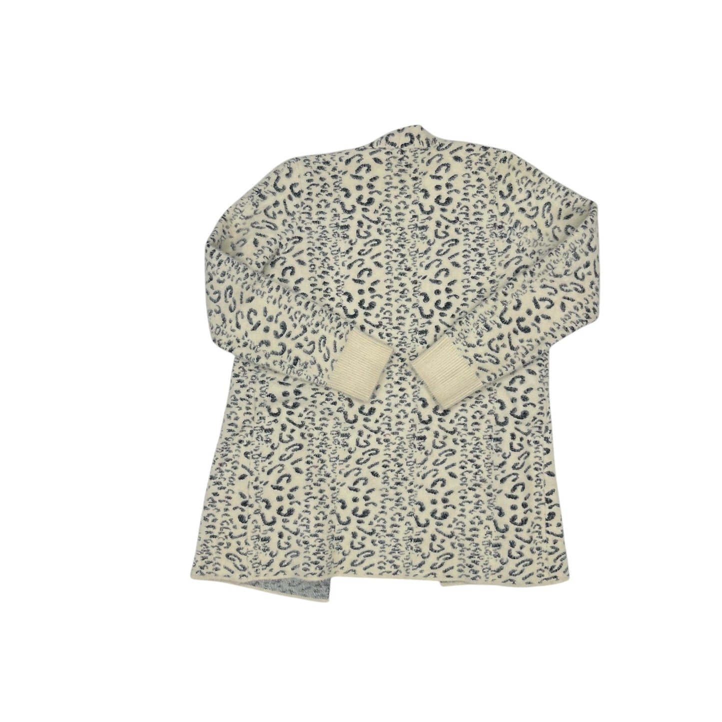 Sweater Cardigan By Evolution In Cream, Size:M