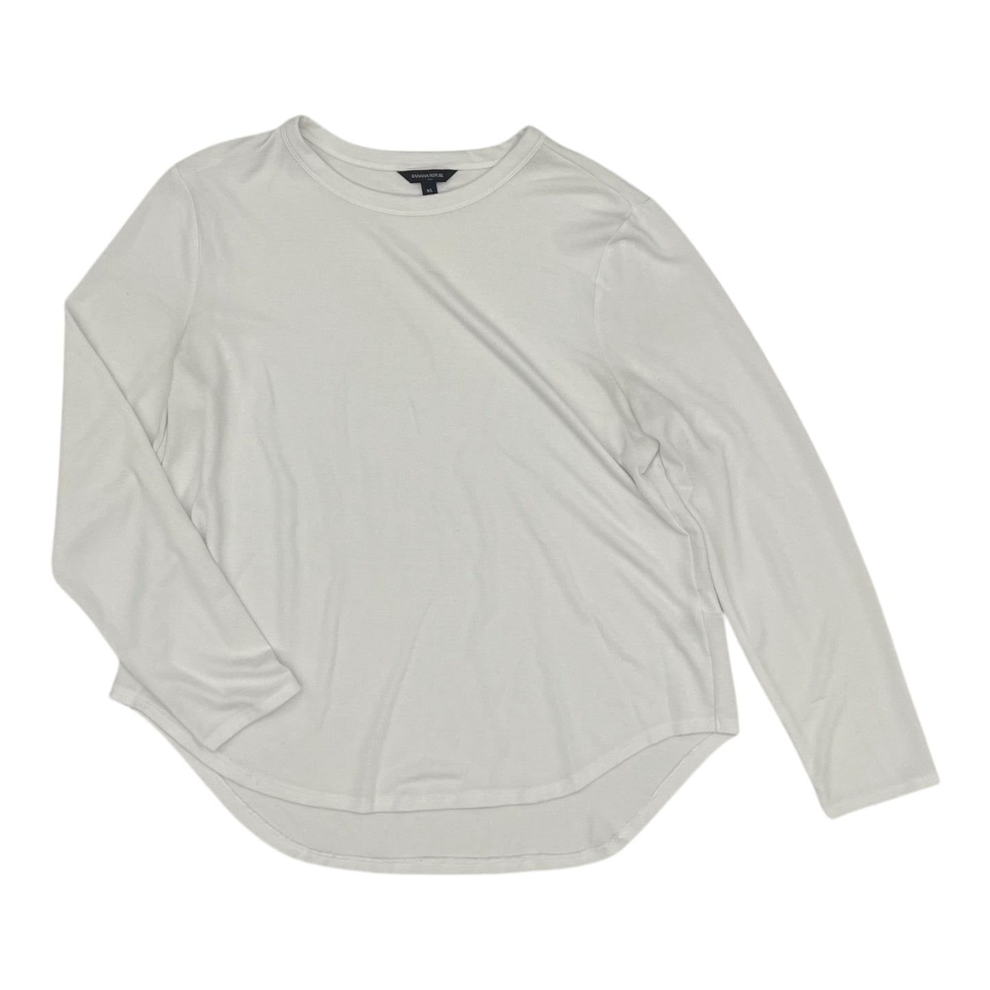 Top Ls By Banana Republic In White, Size:Xl