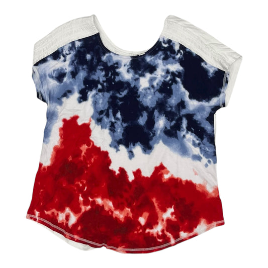 Top Ss By Cato In Blue & Red & White, Size:L