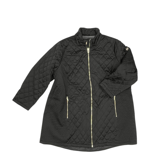 Coat Designer By Michael Kors In Black, Size:3X