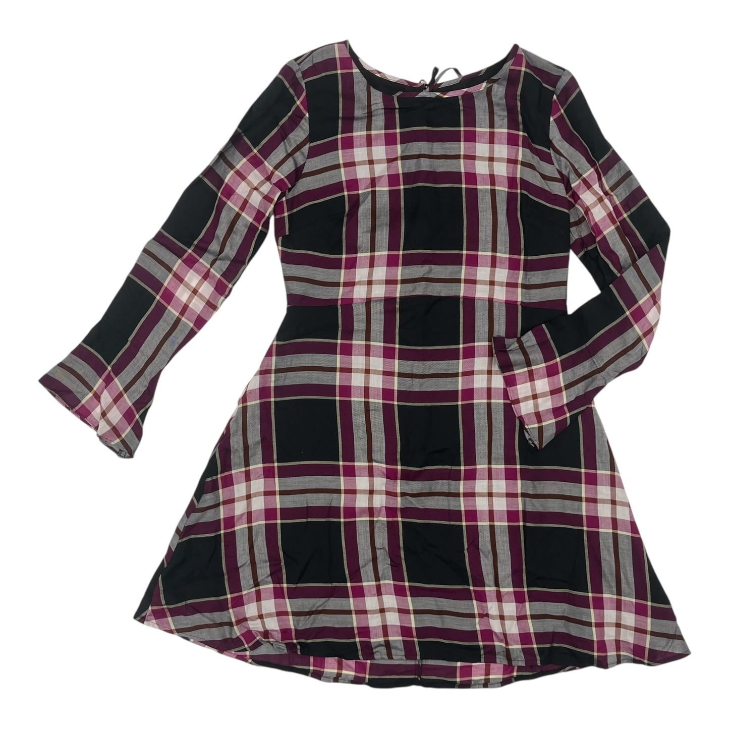 Dress Casual Short By Loft In Plaid Pattern, Size:4