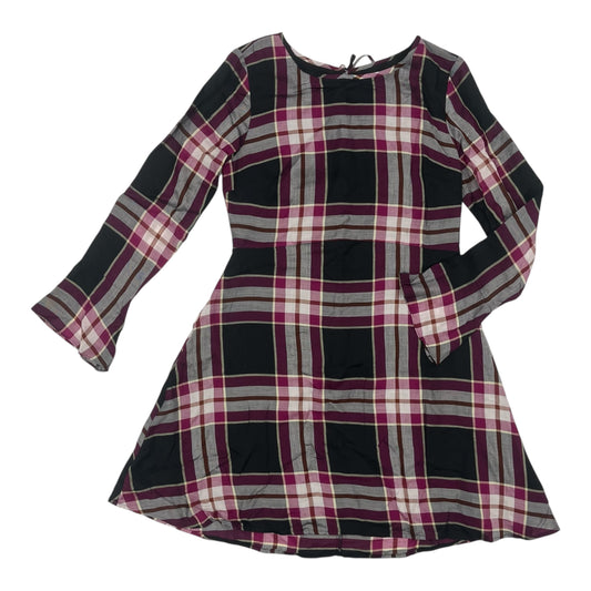 Dress Casual Short By Loft In Plaid Pattern, Size:4