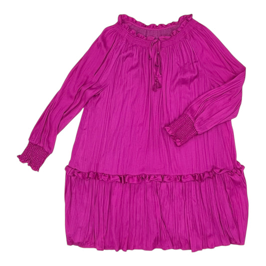 Dress Party Short By Anthropologie In Pink, Size:M