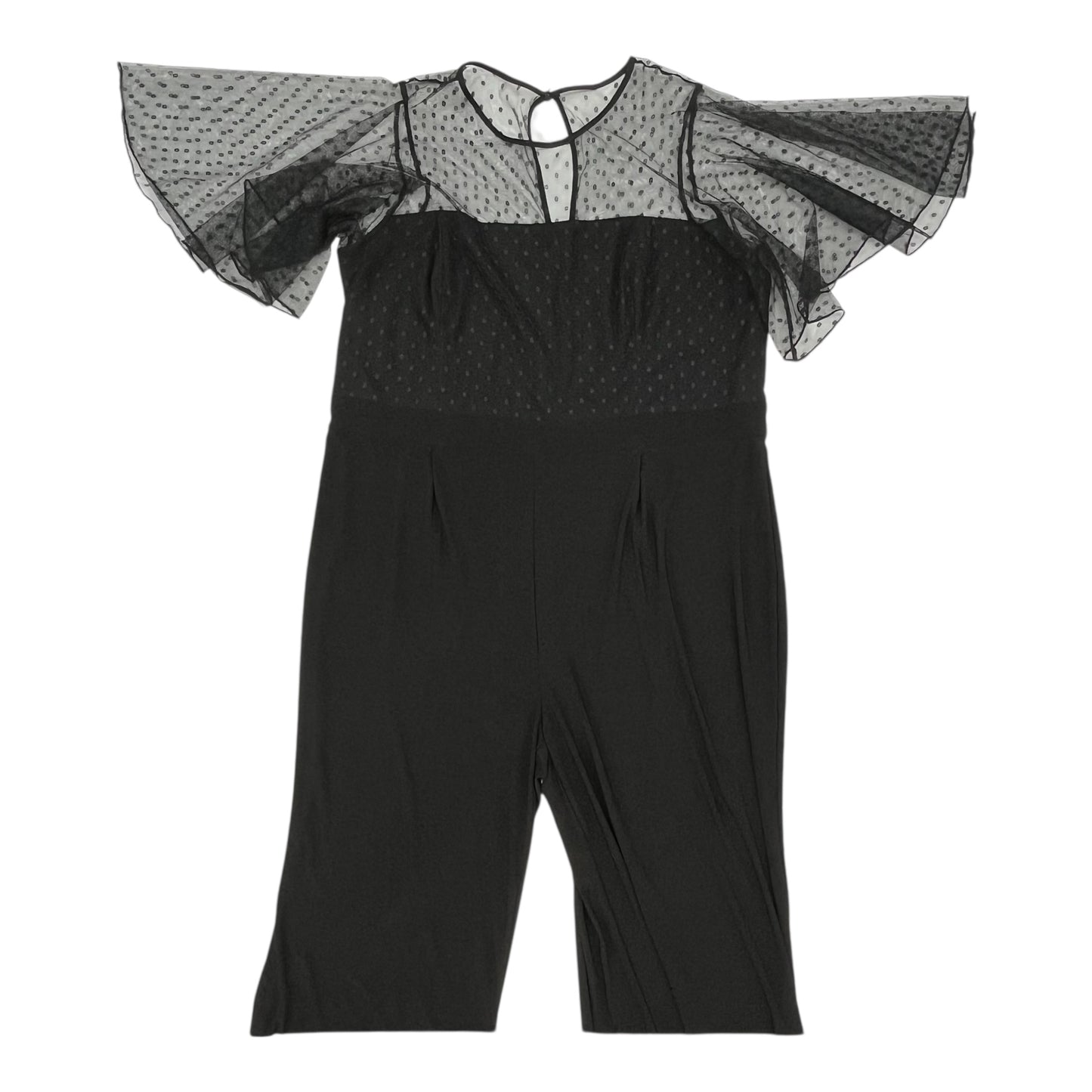 Jumpsuit By Betsey Johnson In Black, Size:18