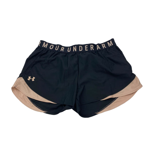 BLACK & TAN ATHLETIC SHORTS by UNDER ARMOUR Size:M