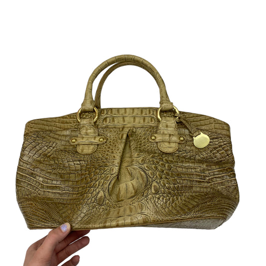 TAN HANDBAG DESIGNER by BRAHMIN Size:MEDIUM