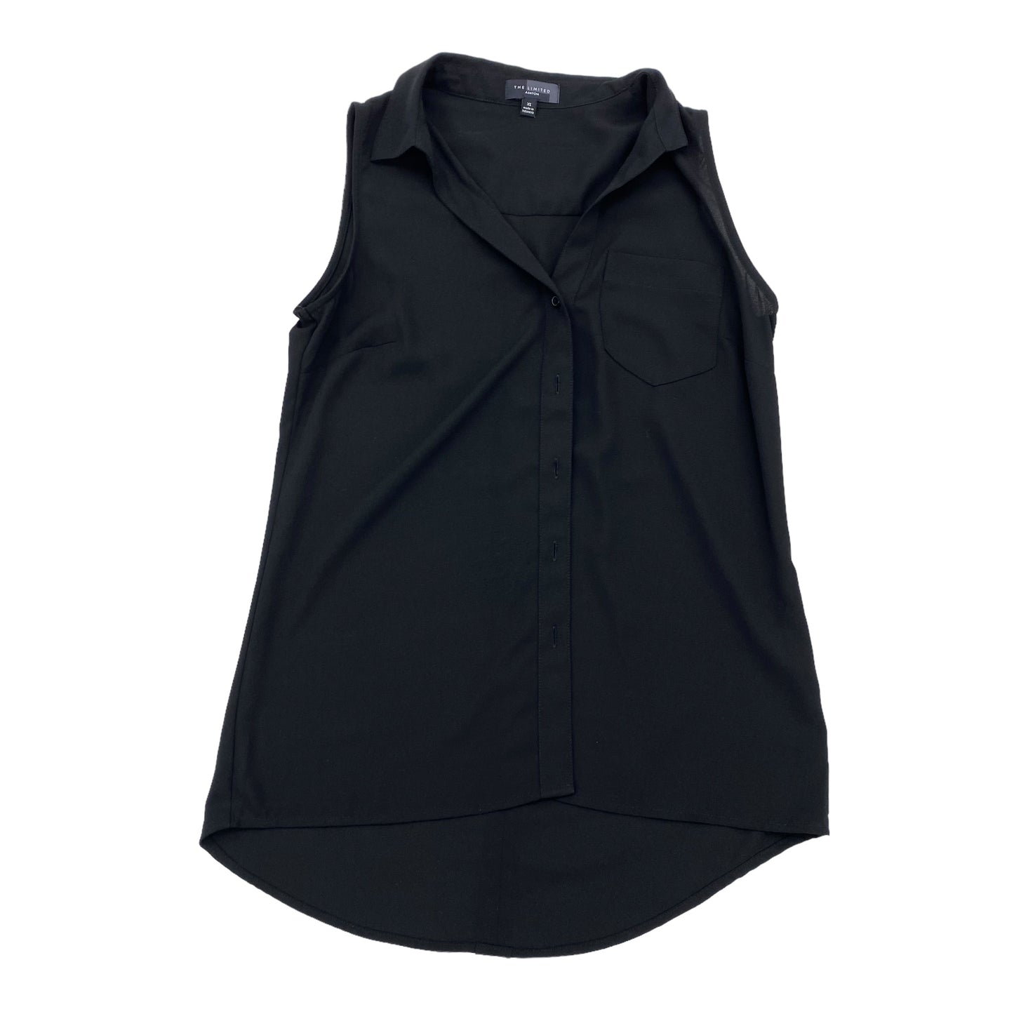 BLACK LIMITED BLOUSE SLEEVELESS, Size XS