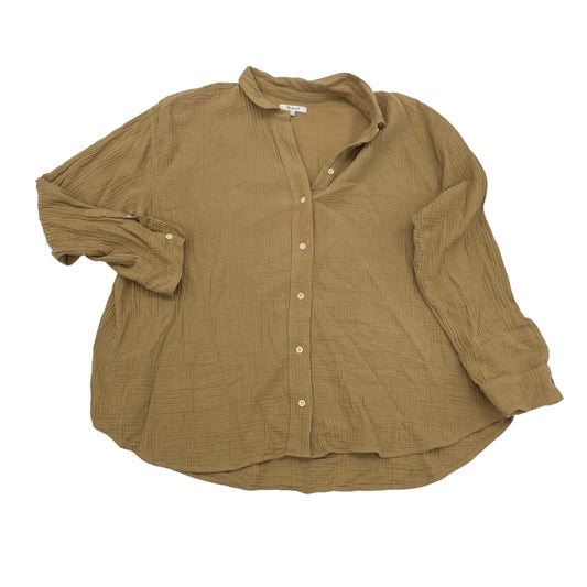 TAN TOP LS by MADEWELL Size:2X