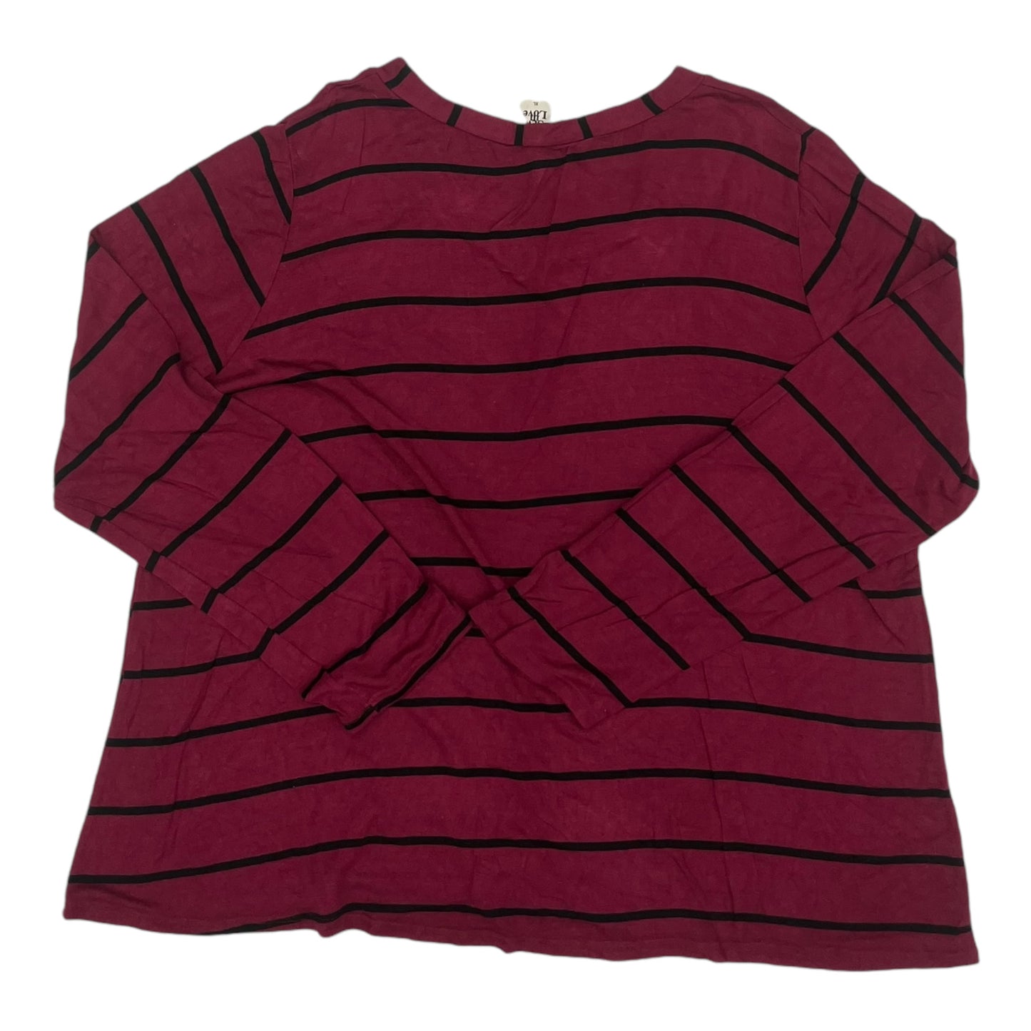 Top Ls By Sew In Love In Red, Size:Xl