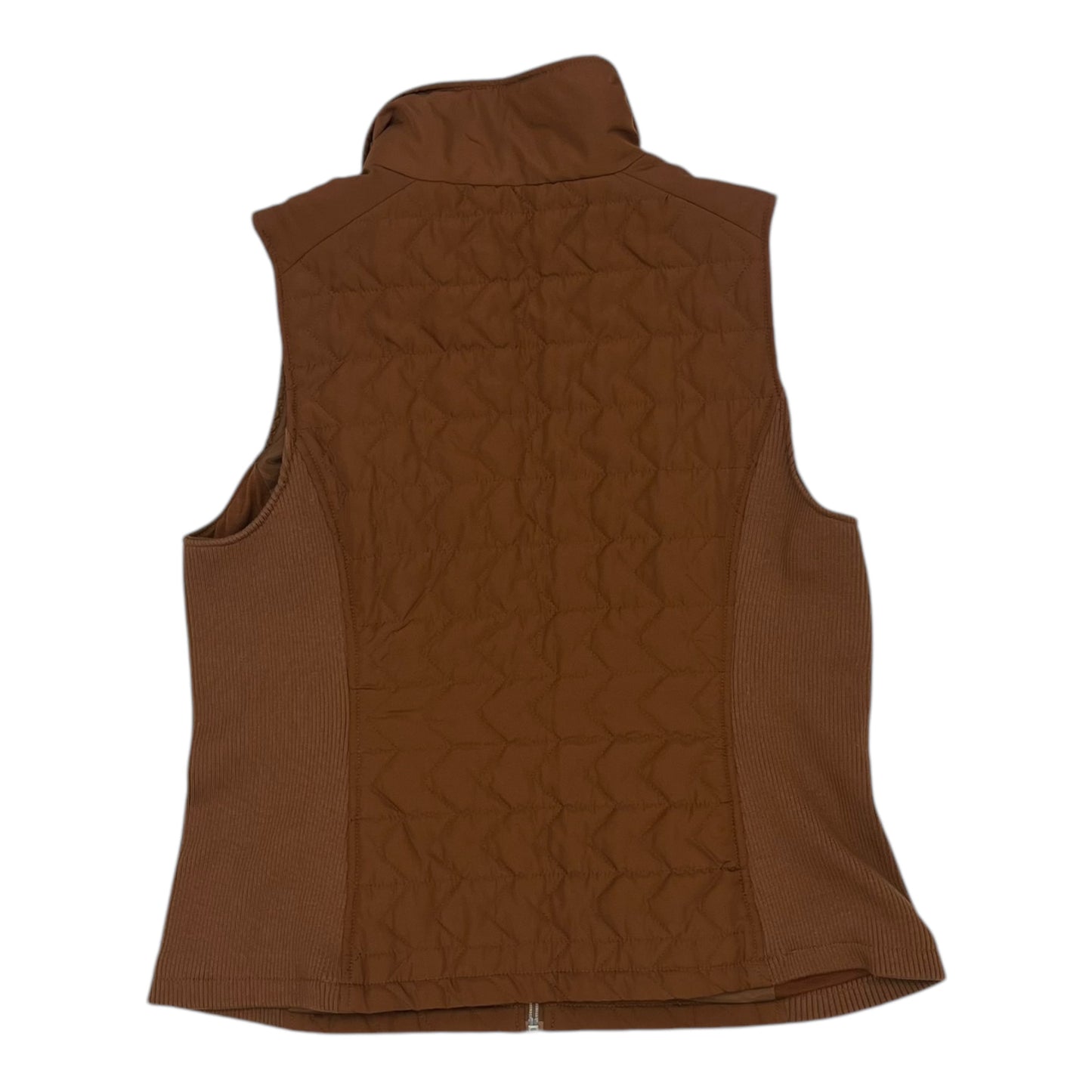 Vest Puffer & Quilted By Christopher And Banks In Brown, Size:M