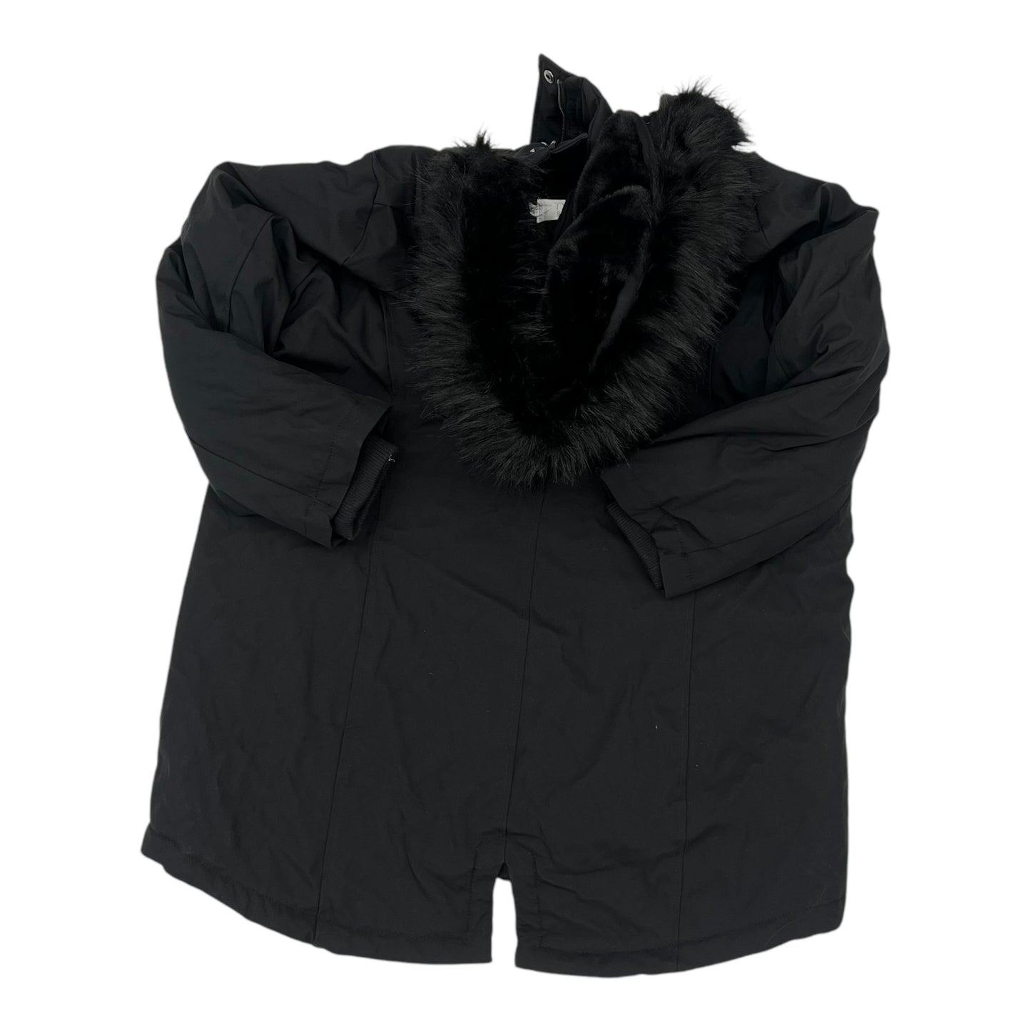 Coat Parka By Time And Tru In Black, Size:Xl