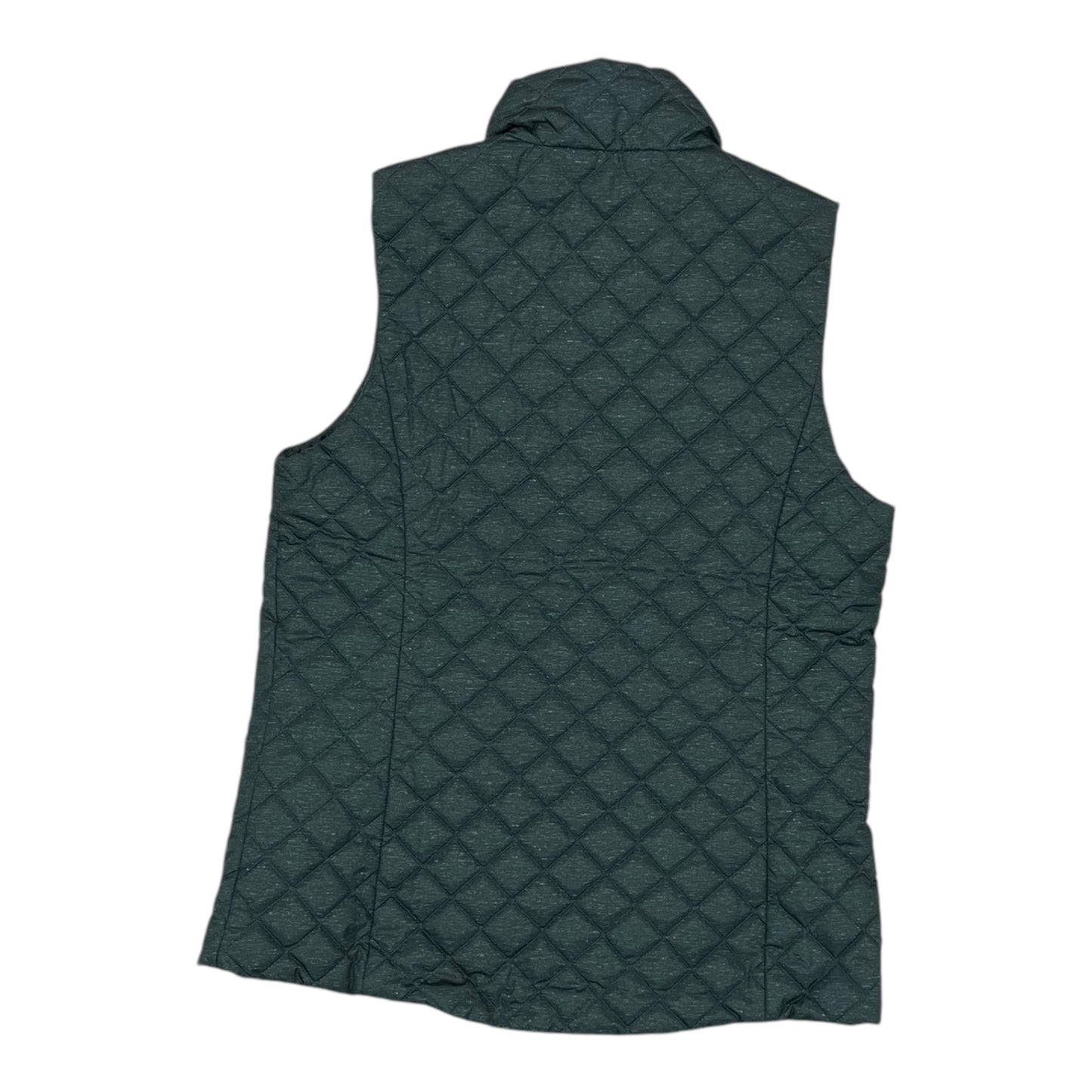 Vest Puffer & Quilted By Banana Republic In Green, Size:M