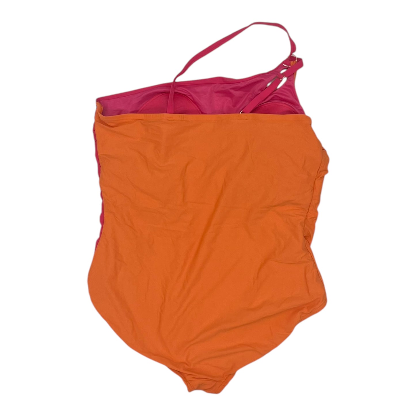 Swimsuit By Lands End In Orange & Pink, Size:3X