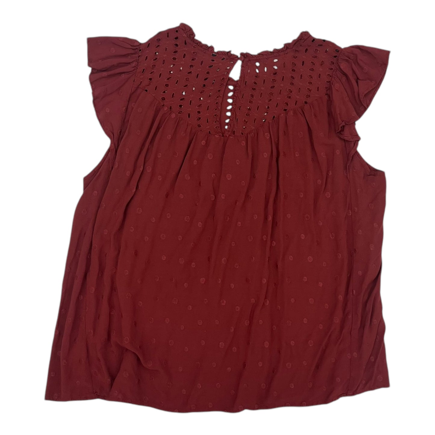 Blouse Ss By Torrid In Red, Size:3X