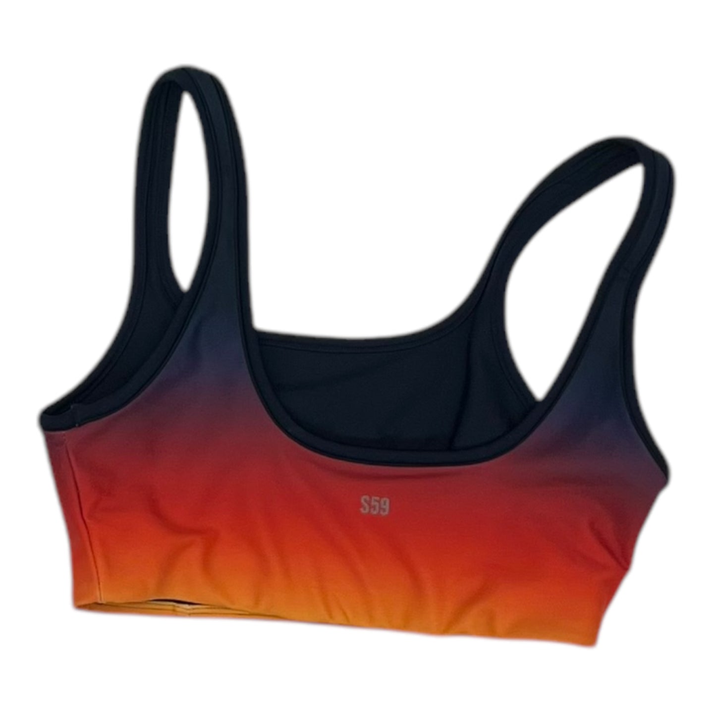 Athletic Bra By Splits59 In Blue & Orange, Size:S