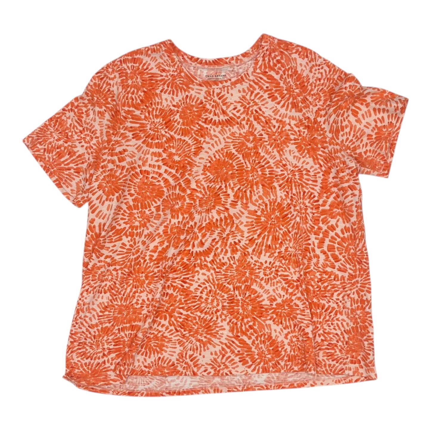 Top Ss By Lane Bryant In Orange, Size:1X