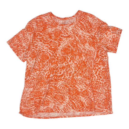 Top Ss By Lane Bryant In Orange, Size:1X