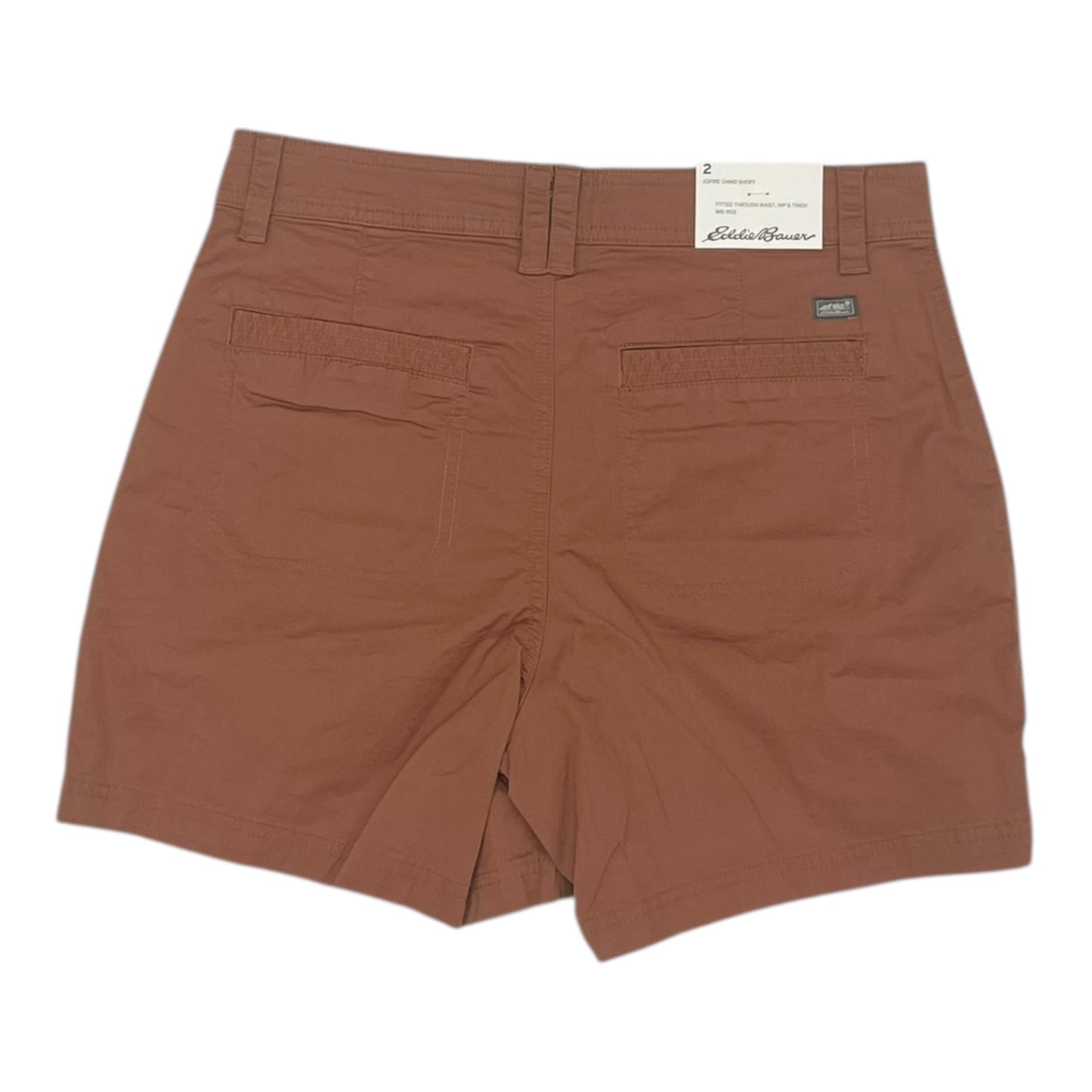Shorts By Eddie Bauer In Brown, Size:2