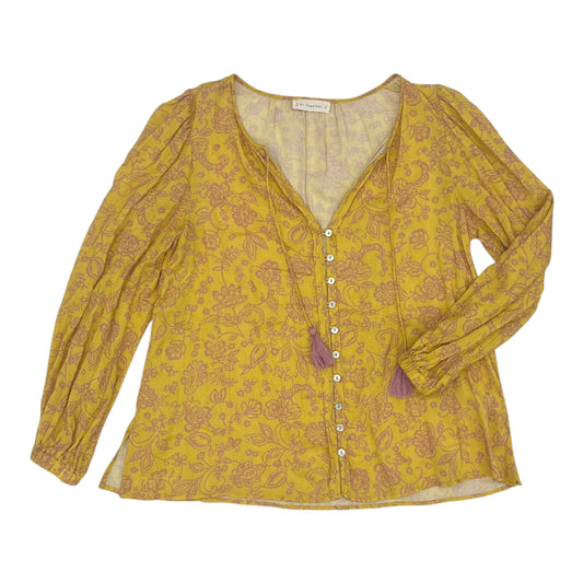 Top Ls By By Together In Yellow, Size:M