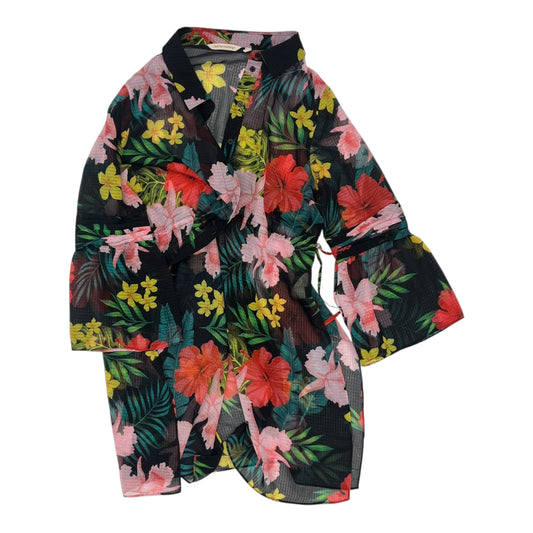 Kimono By Soft Surroundings In Floral Print, Size:M
