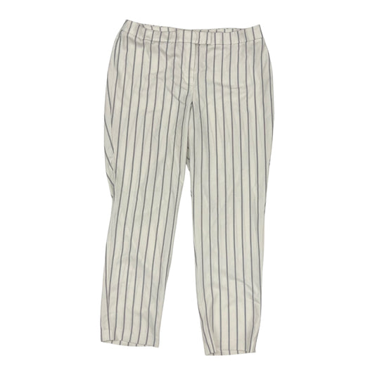 Pants Chinos & Khakis By Anne Klein In White, Size:10