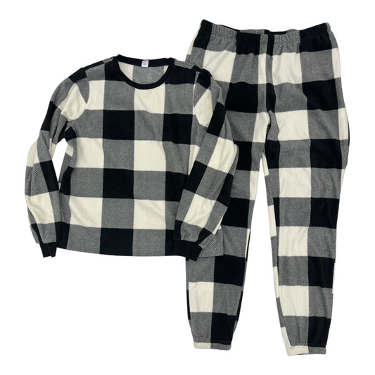 Lounge Set Pants By Old Navy In Black & White, Size:L