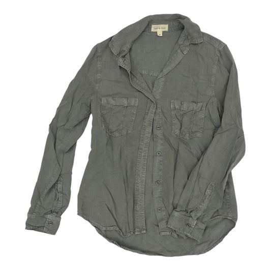 Top Ls By Cloth & Stone In Green, Size:M
