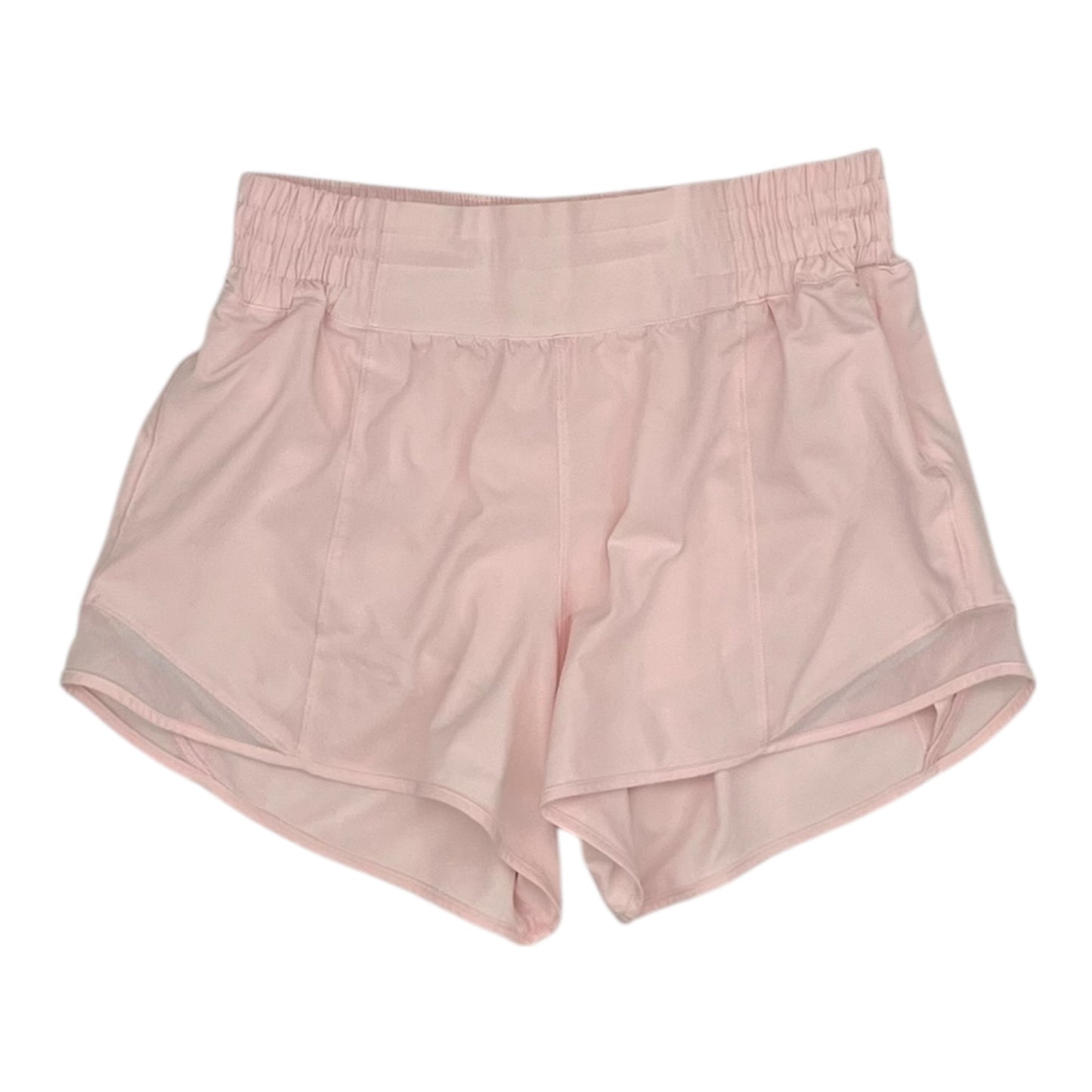 Athletic Shorts By Lululemon In Pink, Size:6