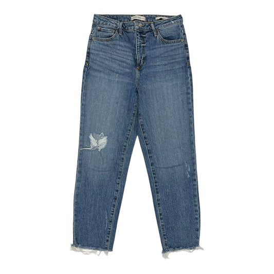 Jeans Straight By Guess In Blue Denim, Size:8