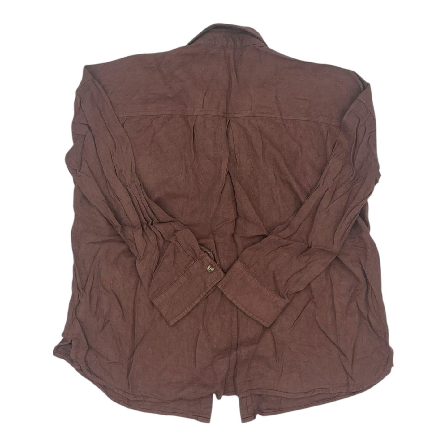 Top Ls By Thread And Supply In Brown, Size:L
