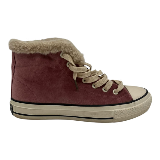 Shoes Sneakers By Clothes Mentor In Pink, Size:7.5