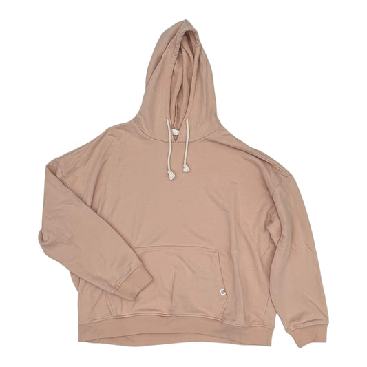 Sweatshirt Hoodie By Clothes Mentor In Peach, Size:Xxl