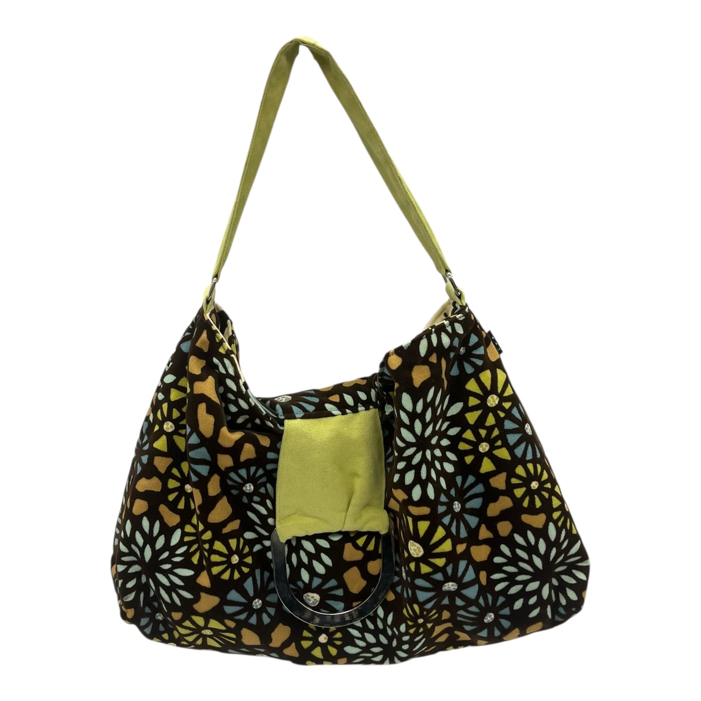 Handbag By Clothes Mentor In Floral Print, Size:Medium