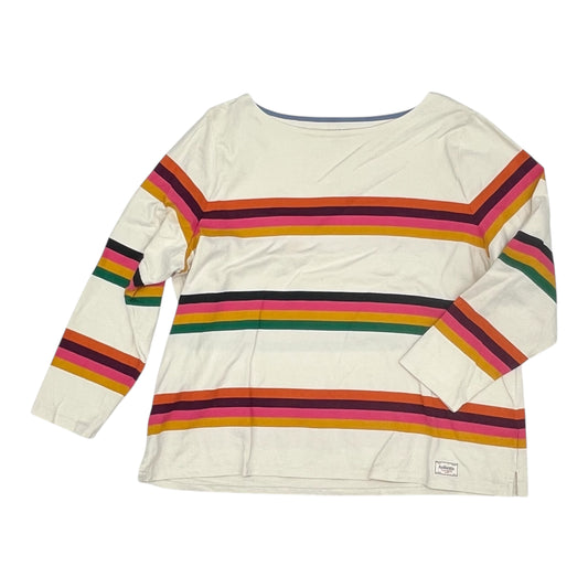Top Ls By Talbots In Striped Pattern, Size:3X